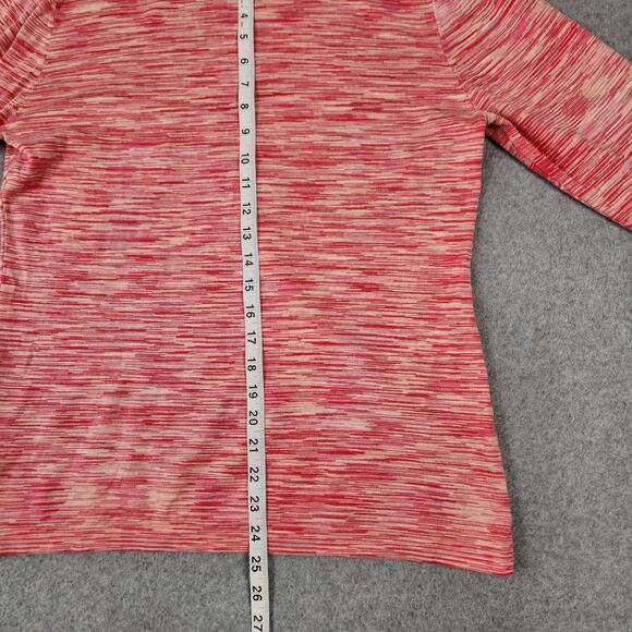 Sundance Turtleneck Womens Size XL Marled Pink Long Sleeve - Picture 10 of 11